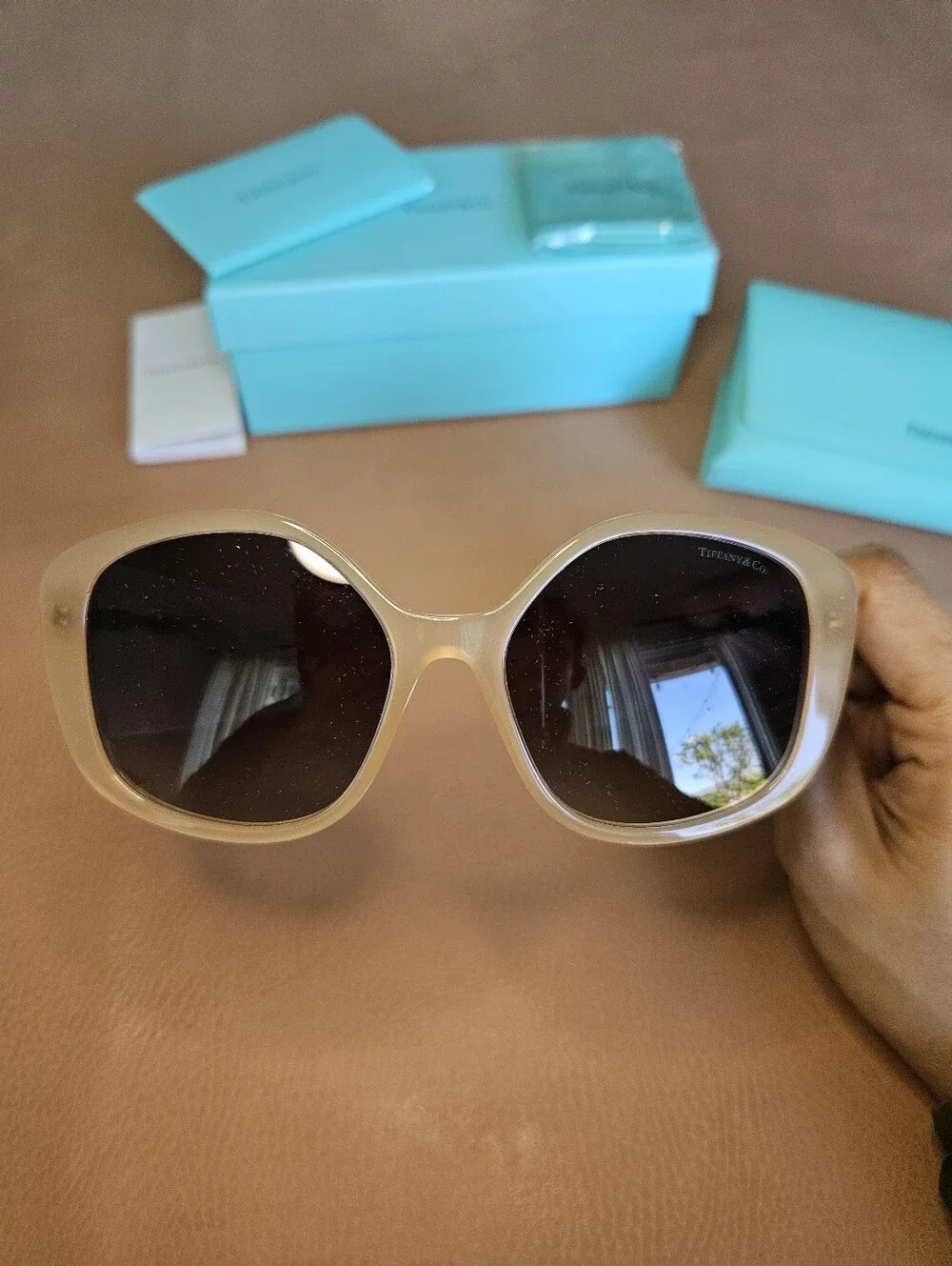 Tiffany & Co. Beige Boho Sunglasses